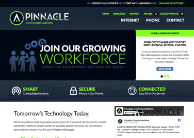 Pinnacle Communication Website