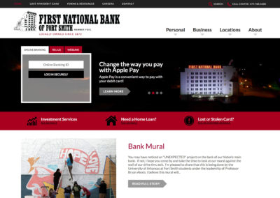 First National Bank of Fort Smith Website